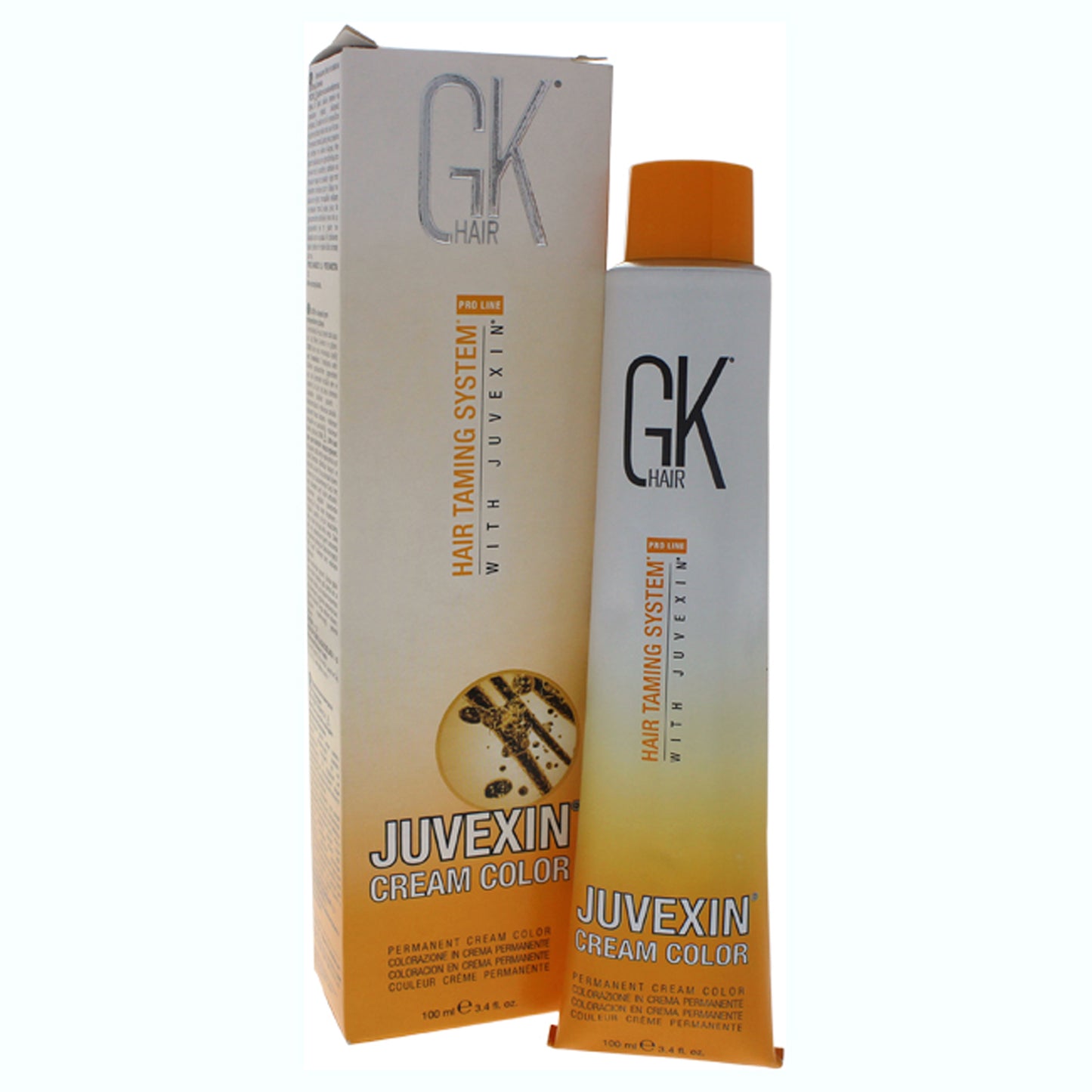 Hair Taming System Juvexin Cream Color - # 8 Light Blonde