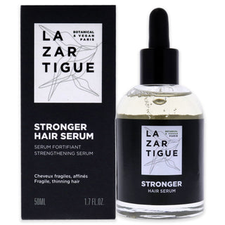 Lazartigue Stronger Hair Serum - Quick Dry - Adds Body And Volume- Enriched With Capixyl - 1.7 Oz