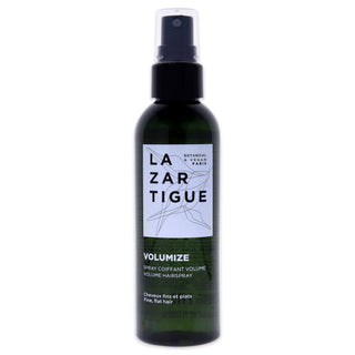 Lazartigue Volumize Hairspray - Coats Hair With Protective Film - Intense Volume - 3.4 Oz