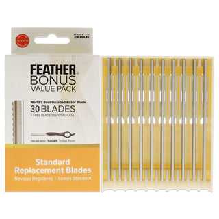 Jatai Feather Styling Razor Standard Replacement Blades - 30 Pc