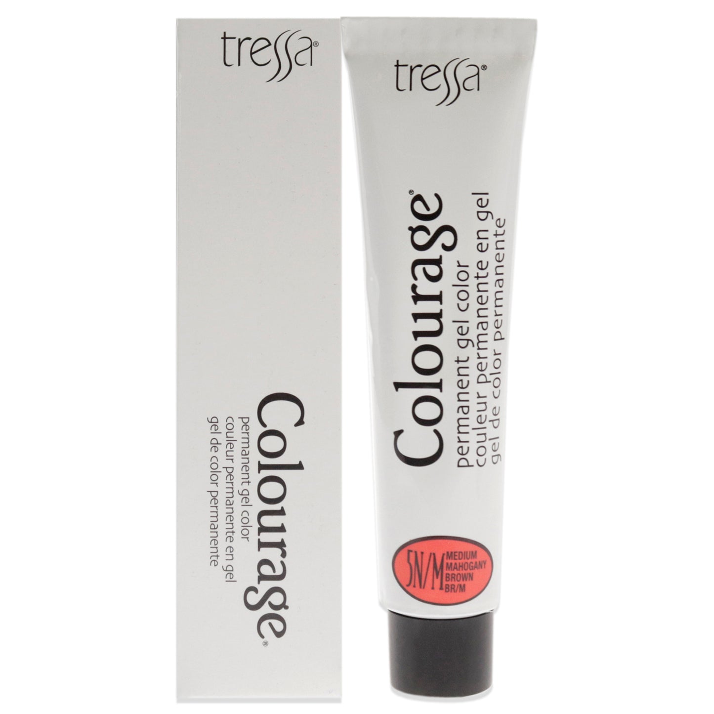 Colourage Permanent Gel Color - 5NM Medium Mahogany Brown