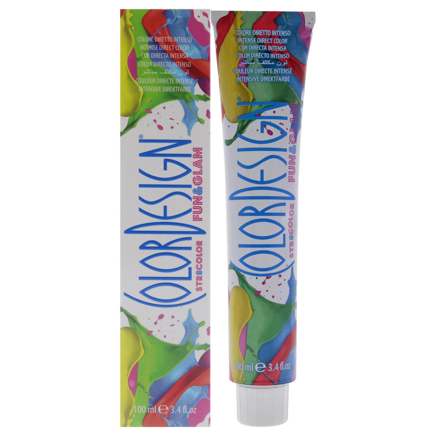 Fun and Glam Demi-Permanent Hair Color - Carribean Turquoise