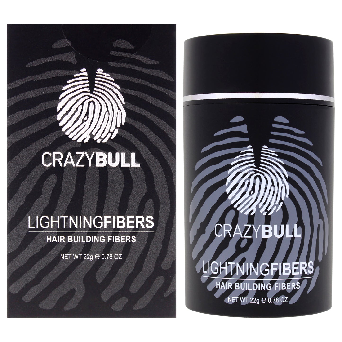 Lightning Hair Building Fibers - 5 Light Brown
