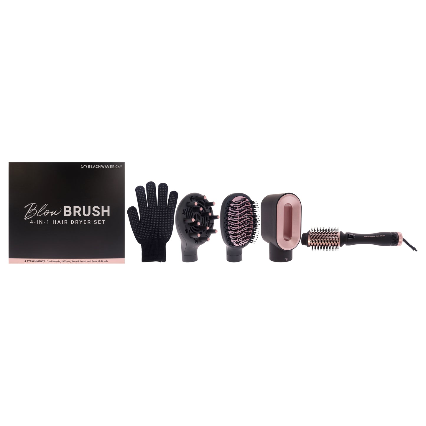 Blow Brush - BWBLBR01 Midnight Rose - US Plug