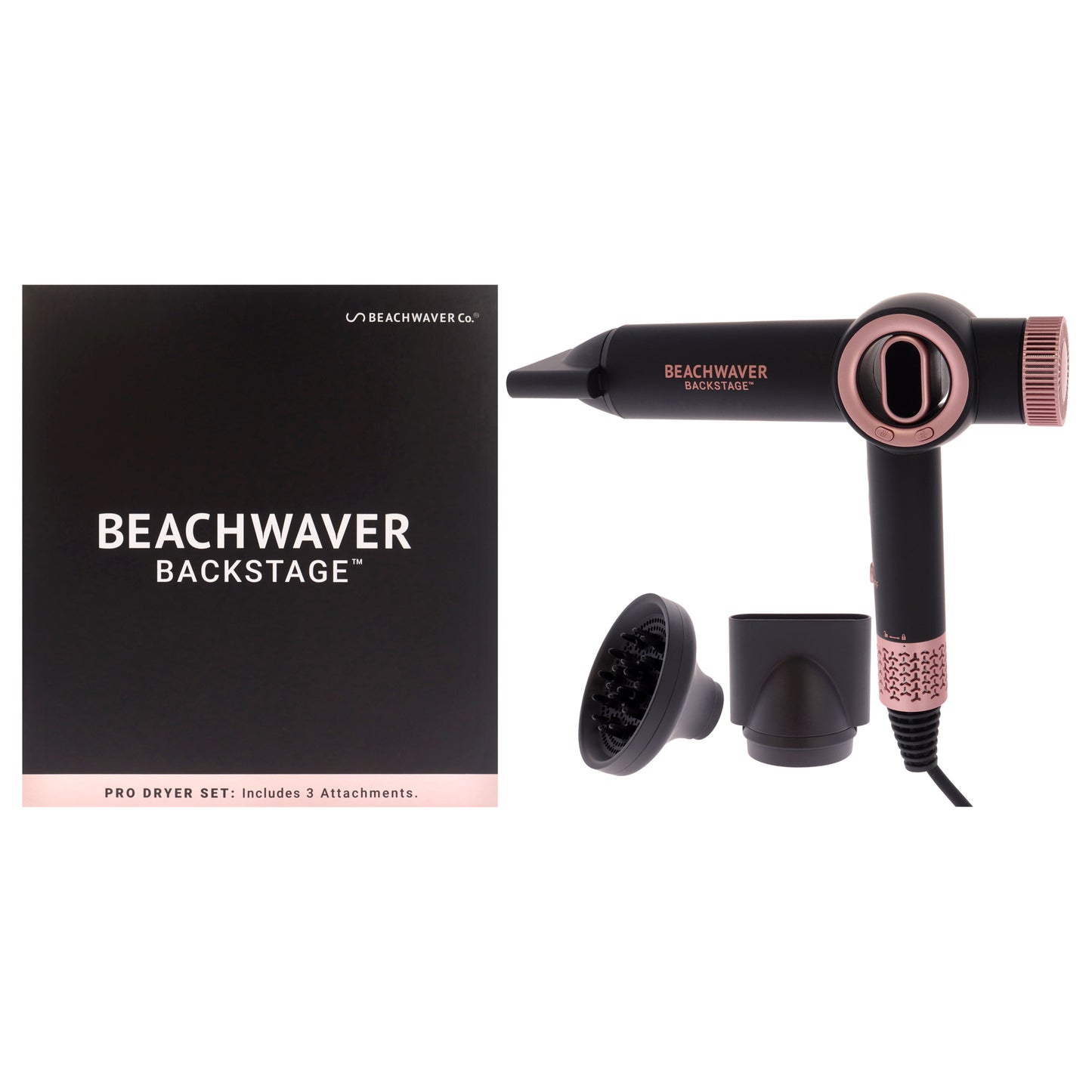 Backstage Dryer - BWBSD01 Midnight Rose - US Plug