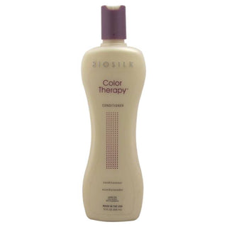 Biosilk Color Therapy Conditioner -  Hydrates, Replenishes Moisture - Enhances Vibrancy - 12 Oz