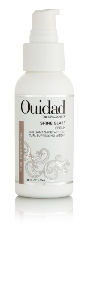 Ouidad Shine Glaze Serum - Frizz Spray - Smooths Curls, Adds Luminosity - Controls Frizz - 2.5 Oz