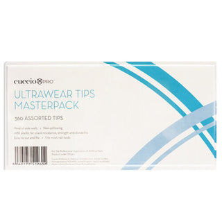 Cuccio Pro Pro Ultrawear Tips Masterpack - 360 Pc Acrylic Nails