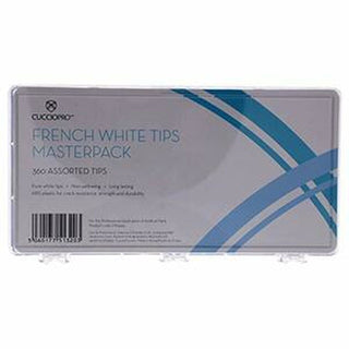 Cuccio Pro Pro French White Tips Masterpack - 360 Pc Acrylic Nails