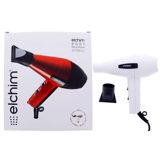 2001 High Pressure Hair Dryer - White by Elchim - 1 Pc Hair Dryer
