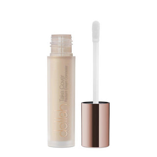 delilah Take Cover Radiant Cream Concealer - Smooth, Hydrating, Blendable - Ivory - 0.12 Oz