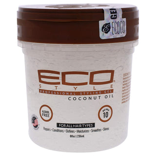 Eco Style Gel - Coconut Oil by Ecoco for Unisex - 8 oz Gel