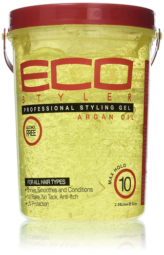 Eco Style Gel - Argan Oil by Ecoco for Unisex - 80 oz Gel