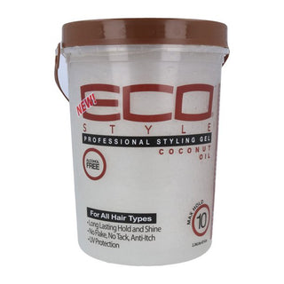 Eco Style Gel - Coconut Oil by Ecoco for Unisex - 80 oz Gel