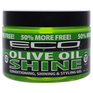 Eco Shine Gel - Olive Oil by Ecoco for Unisex - 12 oz Gel