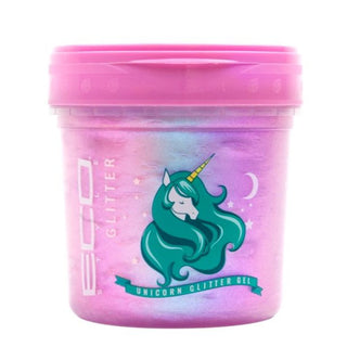 Eco Style Unicorn Glitter Gel by Ecoco for Unisex - 16 oz Gel