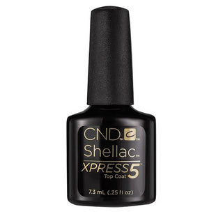 CND Xpress5® Gel Top Coat - Nail Polish - Crystal Shine - Scratch Resistant - 0.25 Fl Oz