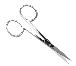 Satin Edge Cuticle Scissor Extra Long Curved Blade - 1 Pc