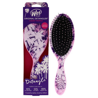 Wet Brush Original Detangler Liquid Tropics Brush - Gentle On Hair - Palm Trees - 1 Pc Hair Brush
