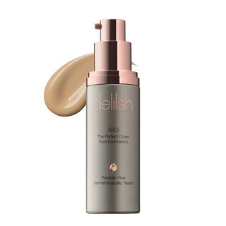 delilah Alibi The Perfect Cover Foundation - Weightless, Water-Proof, Sweat-Proof - Bamboo - 1.01 Oz