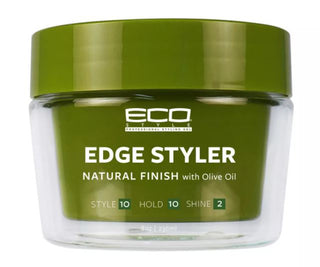 Edge Styler - Natural Finish with Olive Oil by Ecoco for Unisex - 3 oz Pomade