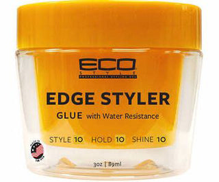 Edge Styler - Glue with Water Resistance by Ecoco for Unisex - 3 oz Pomade