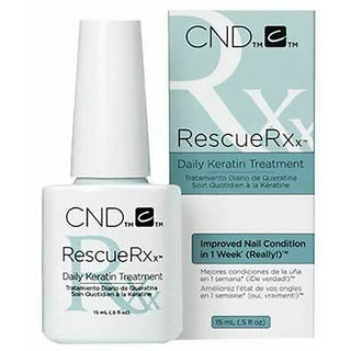 CND Rescuerxx® Daily Keratin Treatment - Repair Nails - Conditions Nails And Cuticles - 0.5 Fl Oz