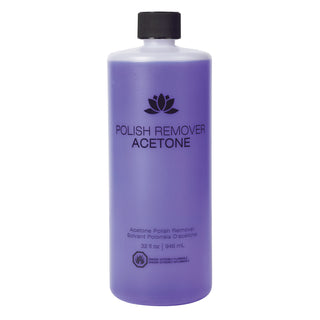 Marianna Acetone Polish Remover - Maximum Strength Formula - Removes Sculptured Nails - 32 Oz