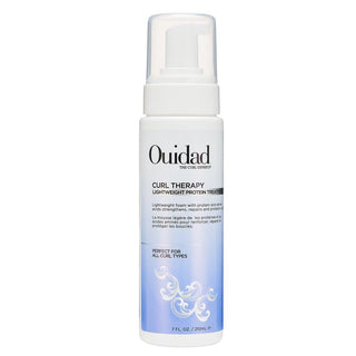 Ouidad Curl Therapy Lightweight Protein Foam - Restore Curl Definition And Elasticity - 7 Oz