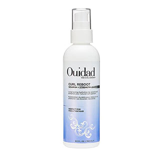 Ouidad Curl Reboot Strengthen + Nourish Leave-In Mask - For Fine And Thin Curly Hair - 8.5 Oz