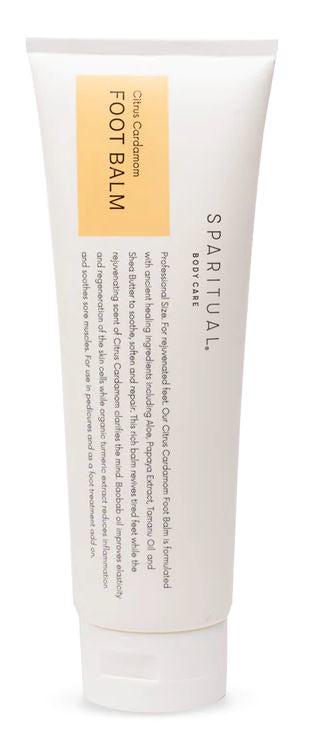 SpaRitual Foot Balm - Rejuvenates Tired Feet And Soothes Sore Muscles - Citrus Cardamom - 8.5 Fl Oz
