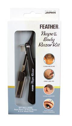 Jatai Feather Nape and Body Razor Kit - 3 Pc
