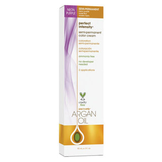 One 'N Only Argan Oil Perfect Intensity Semi-Permanent Color Cream - Neon Purple - 3 Oz