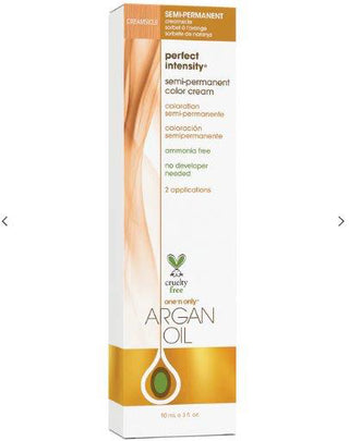 One 'N Only Argan Oil Perfect Intensity Semi-Permanent Color Cream - Creamsicle - 3 Oz