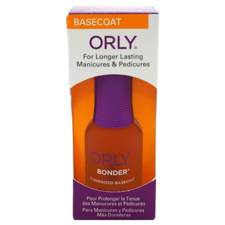 ORLY Bonder Base Coat - Base Coat - Cruelty Free - Delivers Flawless Coverage - 0.6 Fl Oz