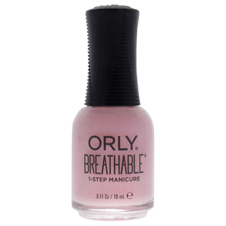 ORLY Breathable 1-Step Manicure - Kiss Me, I'm Kind - High Shine - Vitamin Infused Formula - 0.6 Oz