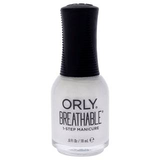 ORLY Breathable 1-Step Manicure - White Tips - High Shine - Vitamin Infused Formula - 0.6 Oz