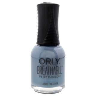 ORLY Breathable 1-Step Manicure - De-Stressed Denim - High Shine - Vitamin Infused Formula - 0.6 Oz