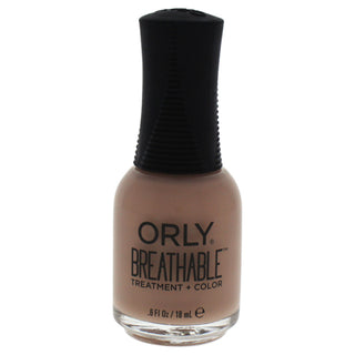 ORLY Breathable 1-Step Manicure - Nourishing Nude - High Shine - Vitamin Infused Formula - 0.6 Oz