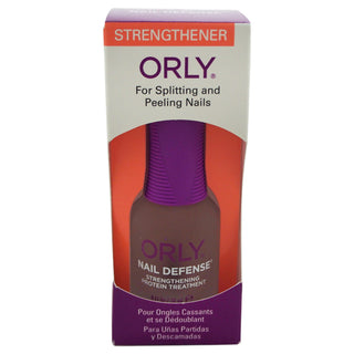 ORLY Nail Defense - Strengthening Treatment For Splitting, Peeling Nails - 0.6 Fl Oz