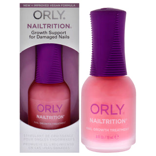 ORLY Nailtrition - Promote Healthy Nail Growth - Mask Imperfections - 0.6 Fl Oz