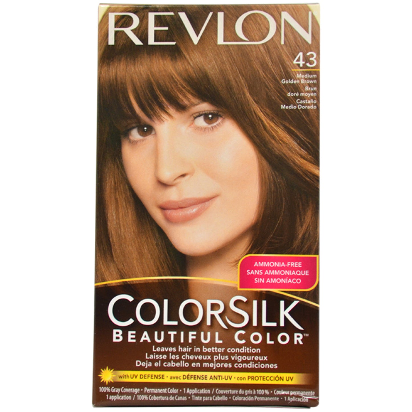 Colorsilk Beautiful Color - 43 Medium Golden Brown