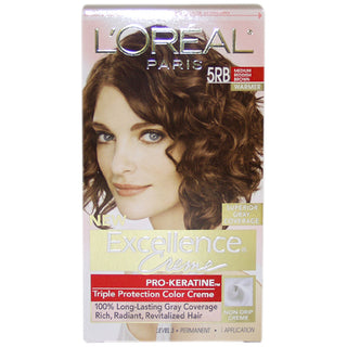 Excellence Creme Pro - Keratine - 5RB Medium Reddish Brown - Warmer