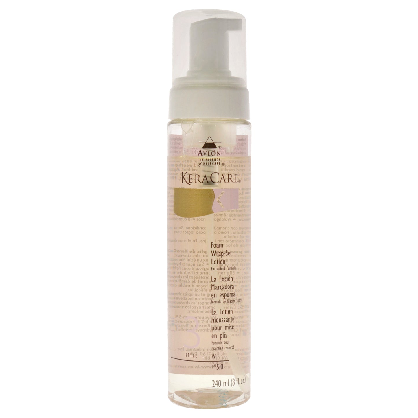 KeraCare Foam Wrap-Set Lotion Extra Hold Formula