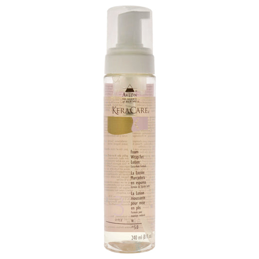 KeraCare Foam Wrap-Set Lotion Extra Hold Formula