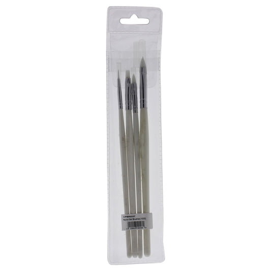 Nylon Nail Gel Brush Set
