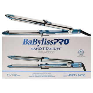 Nano Titanium Prima 3000 Ionic Straightening - BNT3000TUC- Blue-Silver