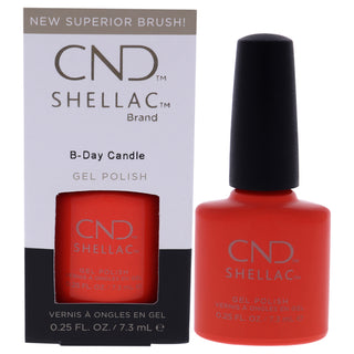 CND Shellac Gel Polish B-Day Candle - Chip And Smudge Resistant - 0.25 Fl Oz