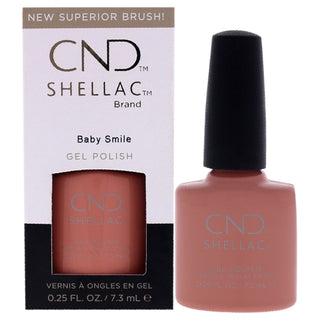 CND Shellac Gel Polish Baby Smile - Chip And Smudge Resistant - 0.25 Fl Oz