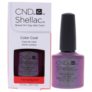 CND Shellac Gel Polish Patina Buckle - Chip And Smudge Resistant - 0.25 Fl Oz